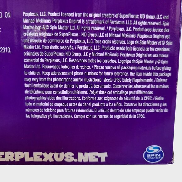 Perplexus Original Spin Master Games 3D Maze 100 Challenges New Sealed Toronto - Picture 7 of 7